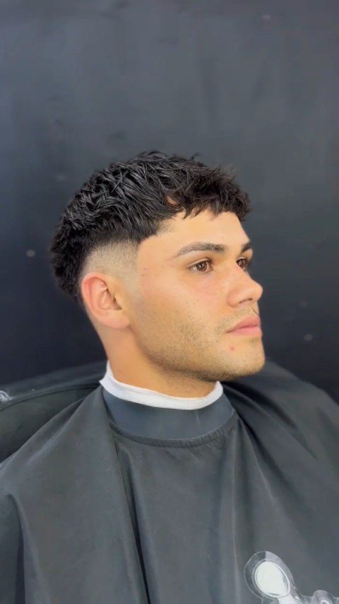 Corte degradé en Tony Barber, Rengo